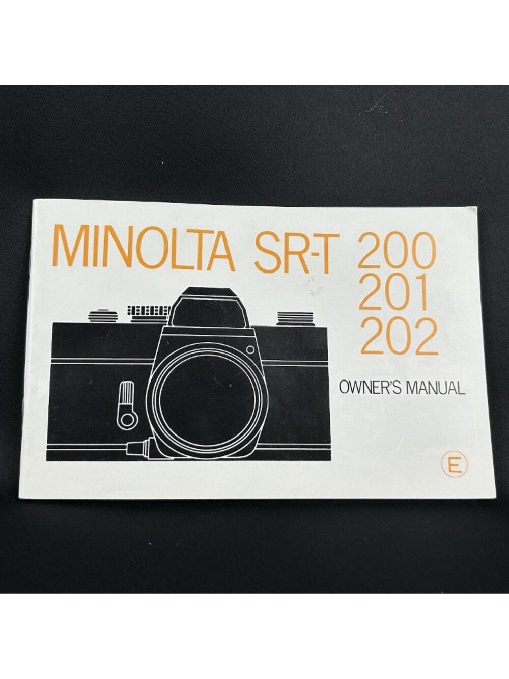 Vintage Minolta SRT 200 201 202 Owners Manual 1975 Instruction Booklet